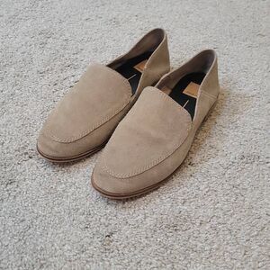 Dolce Vita Beige Suede Flats